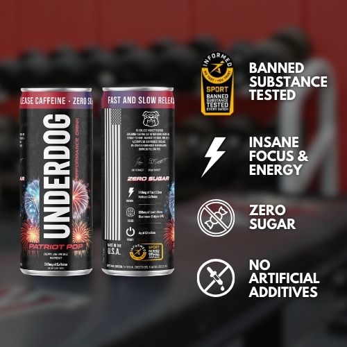 Underdog Performance Drink Patriot Pop